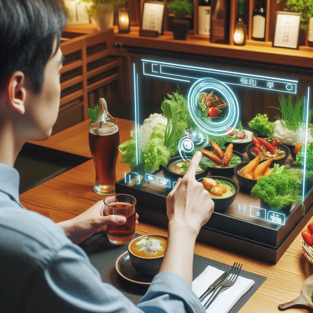 Interactive AR Menu