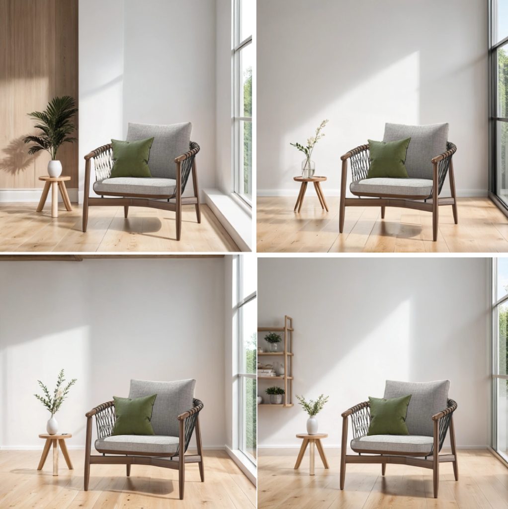 furniture product photoshoot within minutes