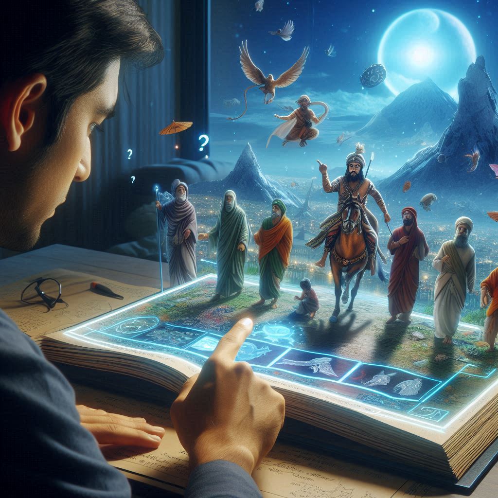 Animated Book Cover with AR
