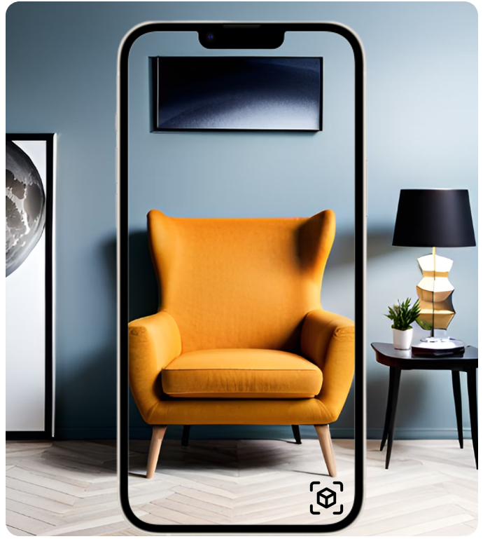 Bring showroom to your home with AR Virtual try on