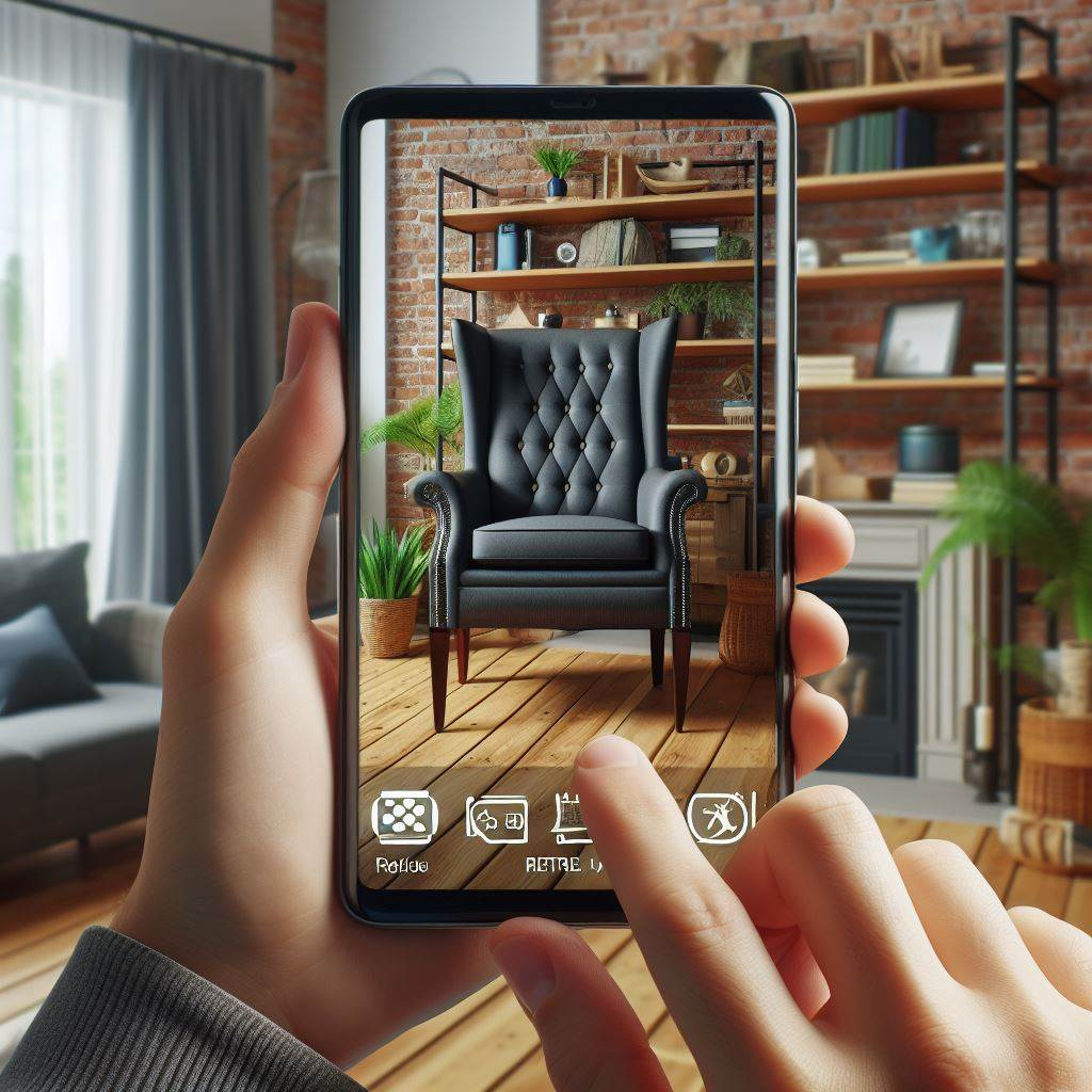 Placing a virtual furniture at home can save a lots of effort of guesswork