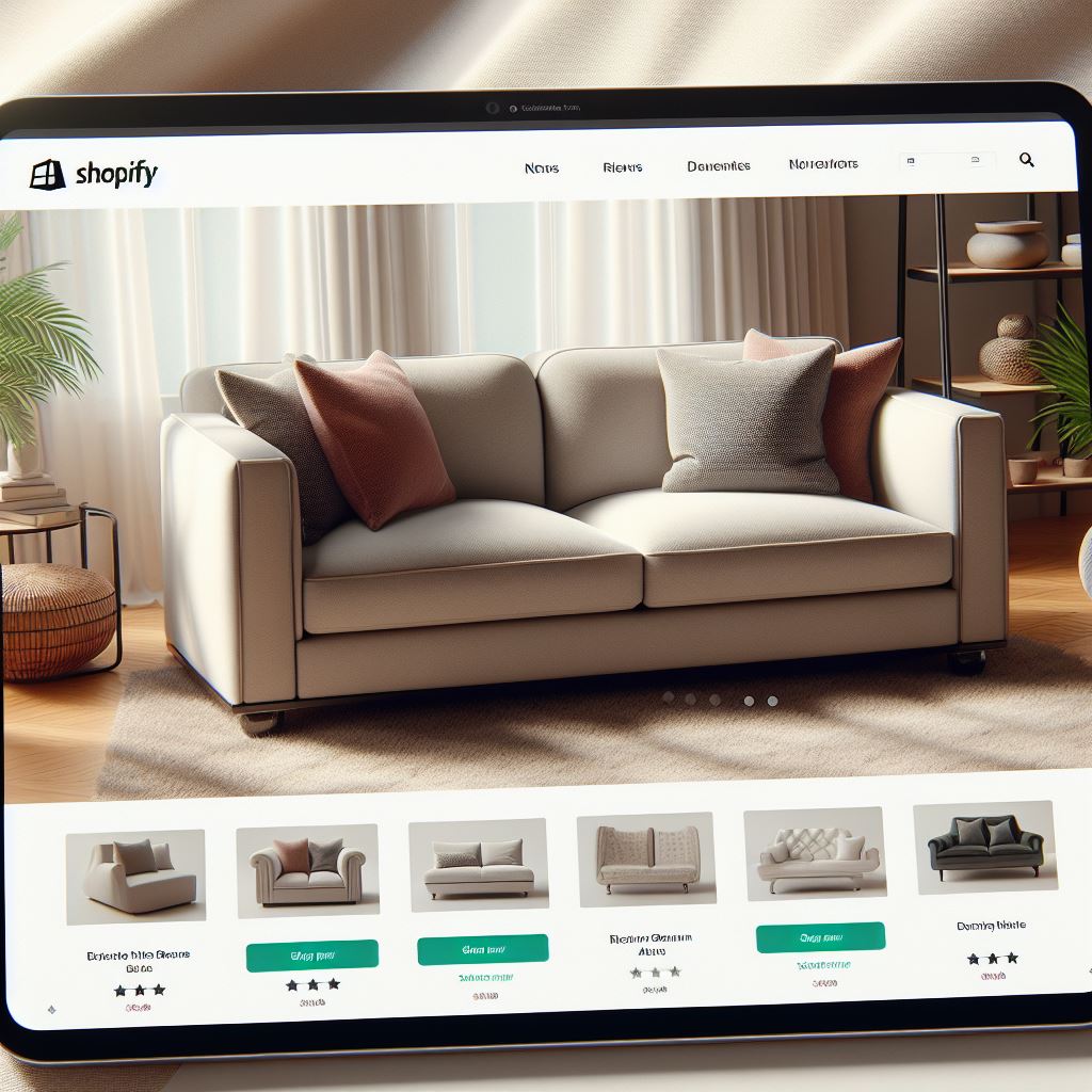 Shopify, Woocommerce, Bigcommerce are more popular for hosting furniture stores online