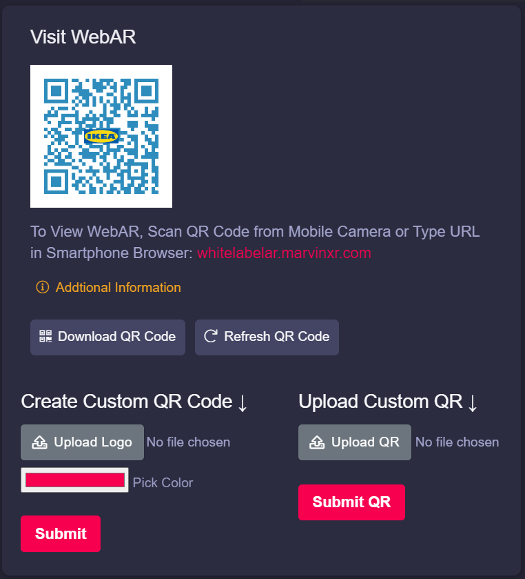 easy way to rebranding of QR