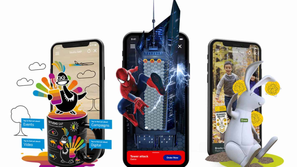 Web Augmented Reality using smartphone